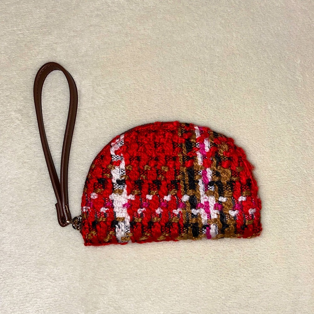 Brand New Red Quilted Wristlet from Ann Taylor